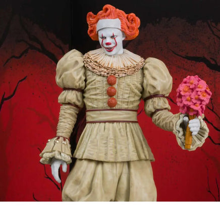 Statuetta Figure Movie Maniacs Pennywise Flashback Welcome To Derry Gold Edition