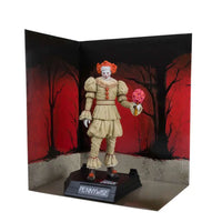 Statuetta Figure Movie Maniacs Pennywise Flashback Welcome To Derry Gold Edition