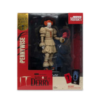Statuetta Figure Movie Maniacs Pennywise Flashback Welcome To Derry Gold Edition