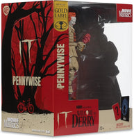 Statuetta Figure Movie Maniacs Pennywise Flashback Welcome To Derry Gold Edition