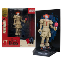 Statuetta Figure Movie Maniacs Pennywise Flashback Welcome To Derry Gold Edition