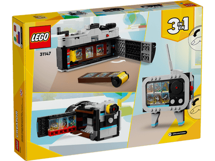 Set LEGO Fotocamera Retrò 3 in 1 Creator 31147