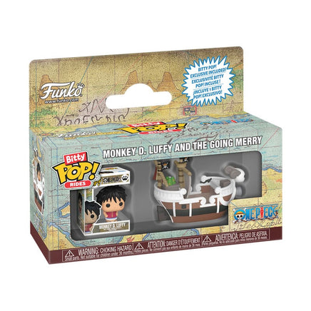Funko Bitty POP One Piece Figure Monkey Luffy Going Merry