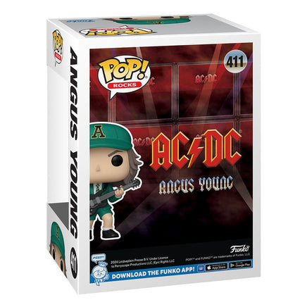 Funko Pop AC/Dc Rocks Angus Young Green
