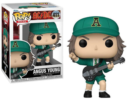 Funko Pop AC/Dc Rocks Angus Young Green