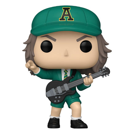 Funko Pop AC/Dc Rocks Angus Young Green