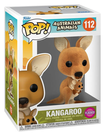 Funko Pop Australian Animals Canguro effetto Floccato