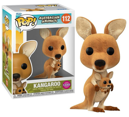 Funko Pop Australian Animals Canguro effetto Floccato