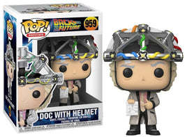 Funko Pop Back to the Future Doc Brown with Helmet
