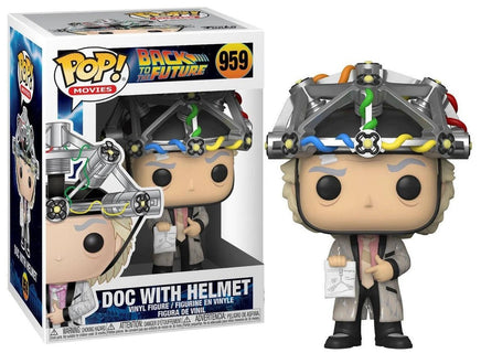 Funko Pop Back to the Future Doc Brown with Helmet
