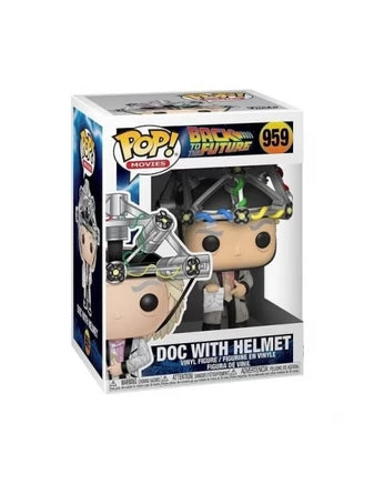 Funko Pop Back to the Future Doc Brown with Helmet
