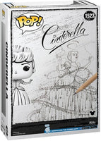 Funko Pop Cover Version Cenerentola Sketched Bozza Disegno Walt Disney
