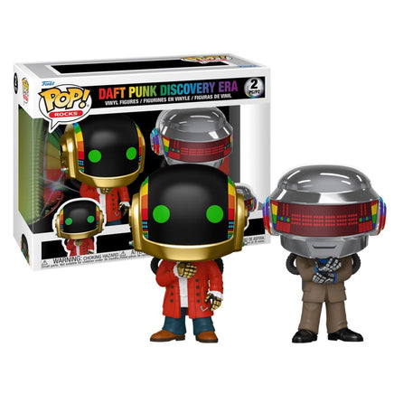 Funko Pop Daft Punk 2-Pack Discovery Set Esclusivo