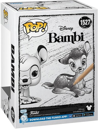 Funko Pop Bambi Sketched Bozza Disegno Walt Disney