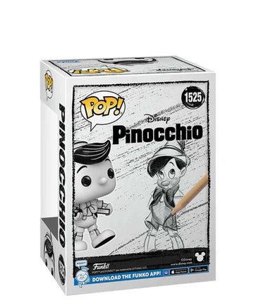 Funko Pop Pinocchio Sketched Bozza Disegno Walt Disney