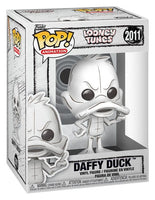 Funko Pop Looney Tunes Daffy Duck Sketched Disegno Bozza