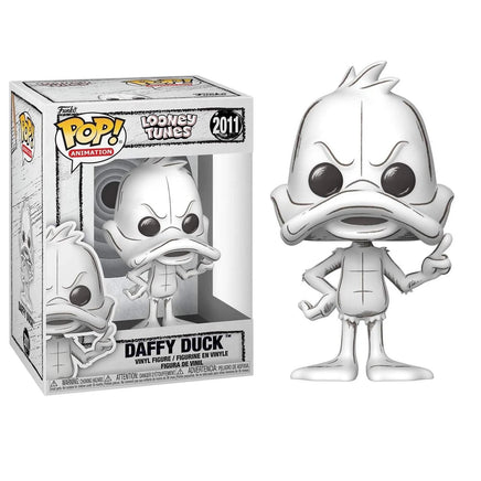 Funko Pop Looney Tunes Daffy Duck Sketched Disegno Bozza