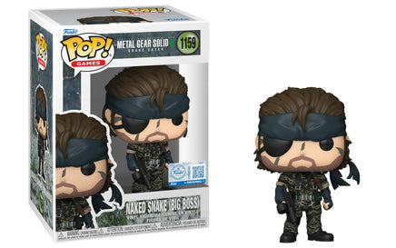 Funko Pop Metal Gear Solid 3 Big Boss Naked Snake Exclusive