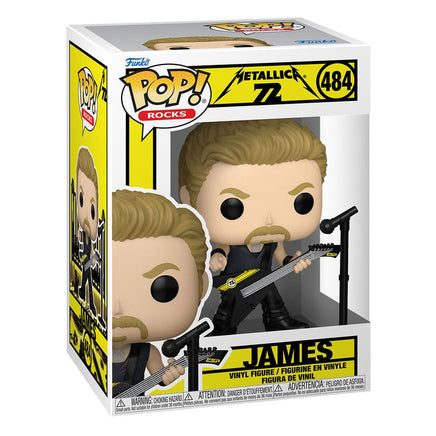 Funko Pop James Hetfield Metallica Rocks 72 Seasons