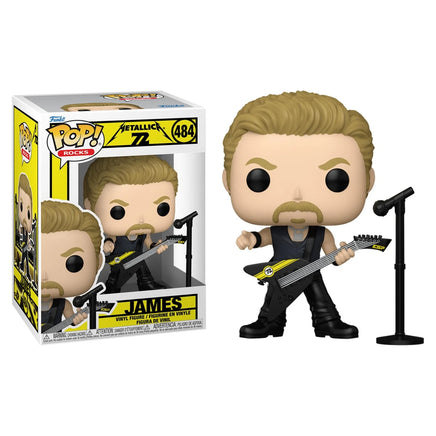 Funko Pop James Hetfield Metallica Rocks 72 Seasons
