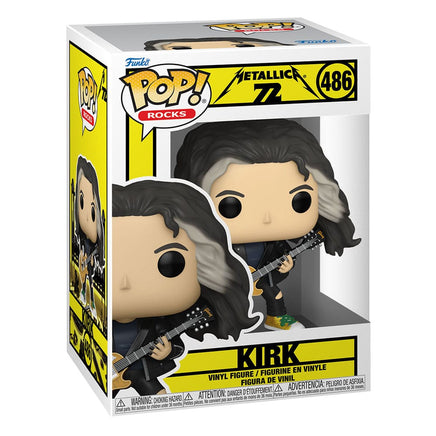 Funko Pop Kirk Hammett Metallica Rocks 72 Seasons