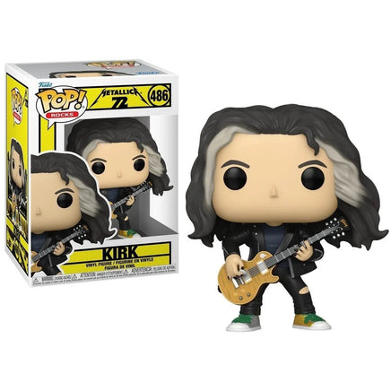 Funko Pop Kirk Hammett Metallica Rocks 72 Seasons