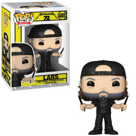 Funko Pop Lars Ulrich Metallica Rocks 72 Seasons
