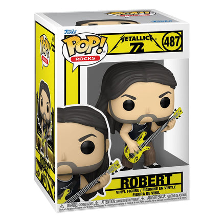Funko Pop Robert Trujillo Metallica Rocks 72 Seasons