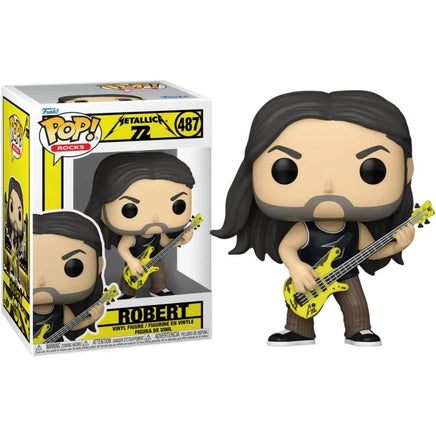 Funko Pop Robert Trujillo Metallica Rocks 72 Seasons