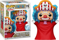 Funko Pop One Piece Giullare Buggy Post Time-Skip Exclusive Edition