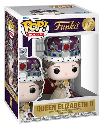 Funko Pop Queen Elizabeth II 100th Incoronazione 12 cm