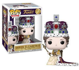 Funko Pop Queen Elizabeth II 100th Incoronazione 12 cm