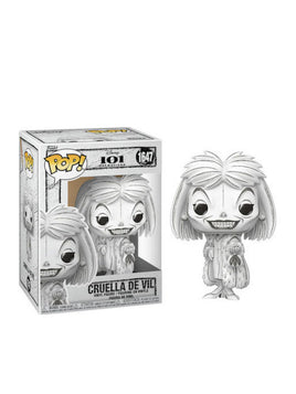 Funko Pop Cruelia De Mon Carica dei 101 Sketched Bozza Disegno Walt Disney
