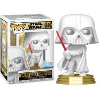 Funko Pop Star Wars Mandalorian e Grogu Darth Vader Infinities Exclusive Edition