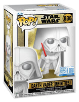 Funko Pop Star Wars Mandalorian e Grogu Darth Vader Infinities Exclusive Edition