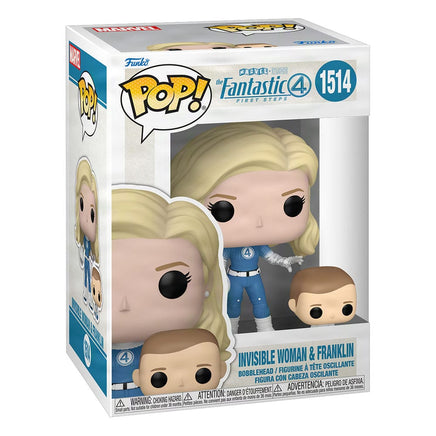 Funko Pop I Fantastici Quattro Donna Invisibile & Franklin
