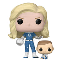 Funko Pop I Fantastici Quattro Donna Invisibile & Franklin
