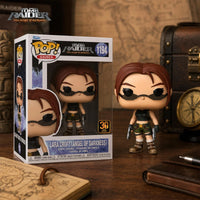 Funko Pop Tomb Raider Lara Croft Angel of Darkness 30Th Anniversario