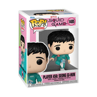 Funko Pop Squid Game Player 456 Seong Gi-Hun Kicking Jegi
