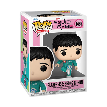 Funko Pop Squid Game Player 456 Seong Gi-Hun Kicking Jegi
