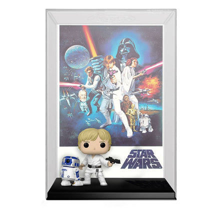 Funko Pop Luke Skywalker Star Wars A New Hope Movie Poster Edition
