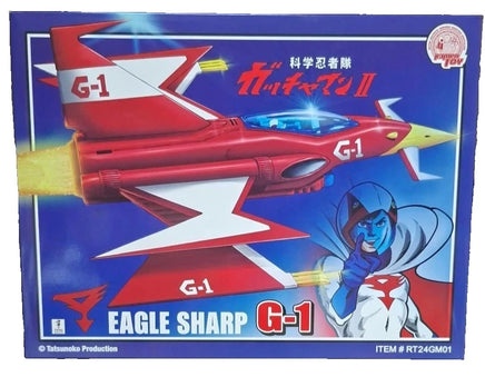 Modellino Astronave Gatchaman 2 Eagle Sharp Luci Led Scala 1/24 Ramen Toy