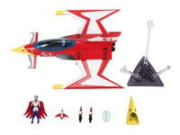 Modellino Astronave Gatchaman 2 Eagle Sharp Luci Led Scala 1/24 Ramen Toy