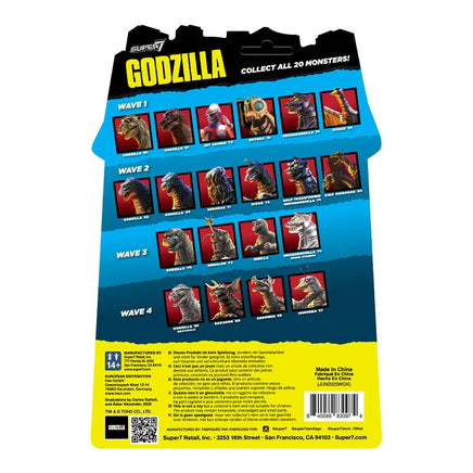 Action Figure Godzilla Toho ReAction Wave 05 Grayscale 1955