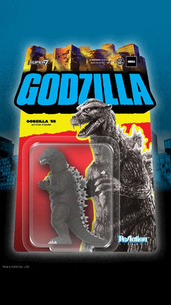 Action Figure Godzilla Toho ReAction Wave 05 Grayscale 1955