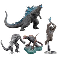 Figure Godzilla vs Kong Hyper Modeling Pvc 4 Packs Limited Edition