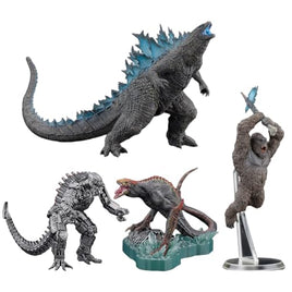 Figure Godzilla vs Kong Hyper Modeling Pvc 4 Packs Limited Edition