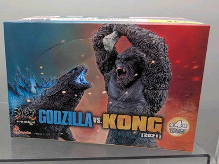 Figure Godzilla vs Kong Hyper Modeling Pvc 4 Packs Limited Edition