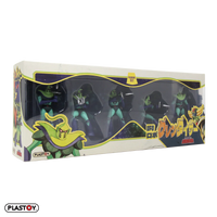 Set 5 Figure Soldati Vegani Goldrake Ufo Robot Grendizer 7 cm Plastoy