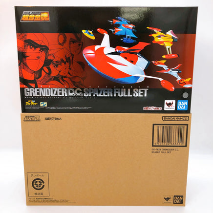 Action Figure Bandai Gx-76x3 Grendizer Spacer Full Set Goldrake